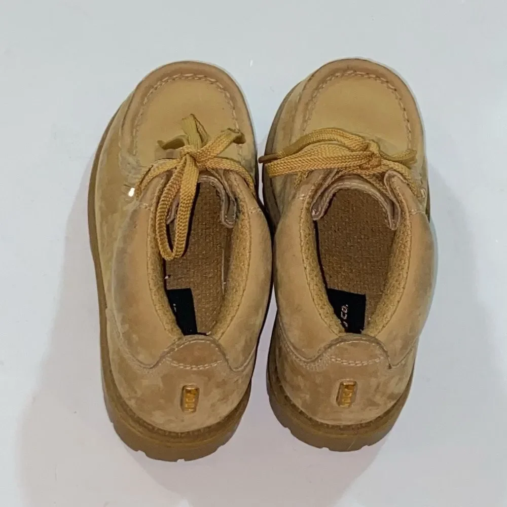 VTG, NY LUG CO LEATHER KIDS SHOES BOOTS SIZE 10